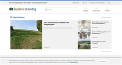 Desktop Screenshot of boden-staendig.eu