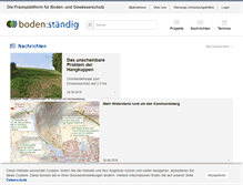 Tablet Screenshot of boden-staendig.eu